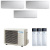 Мульти сплит-система Daikin 3MXM52N7(A) / FTXJ20AW на 3 комнаты в Солнечногорске Мульти сплит-система Daikin 3MXM52N7(A) / FTXJ20AW на 3 комнаты